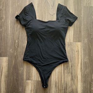 Klassy Network Square Neck Bodysuit